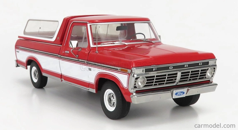 Greenlight Ford usa F-100 Pick-up 1956 Closed 1975 1:18, červená