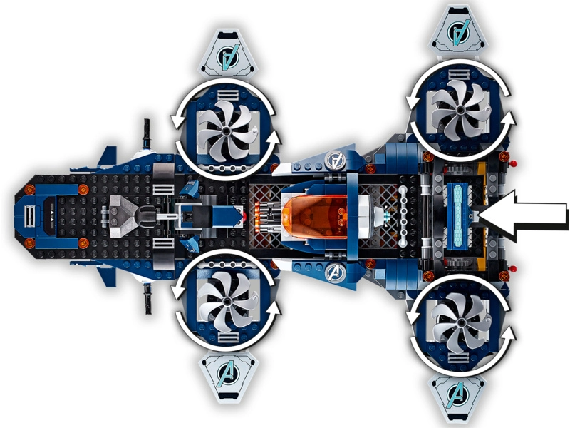 LEGO Super Heroes - Helikoptéra Avengers