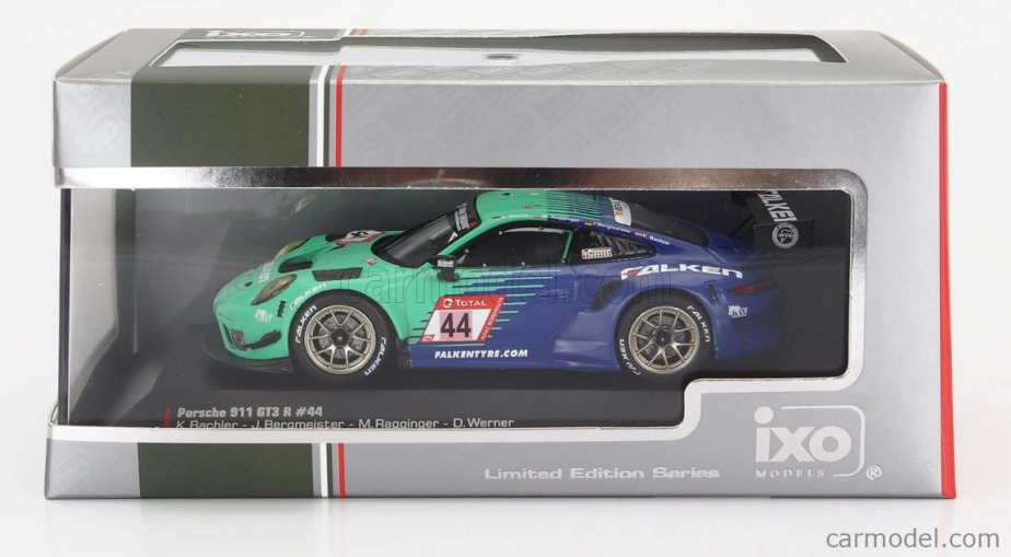 Ixo-models Porsche 911 991-2 Gt3 R Team Falken Motorsport N 44 1:43