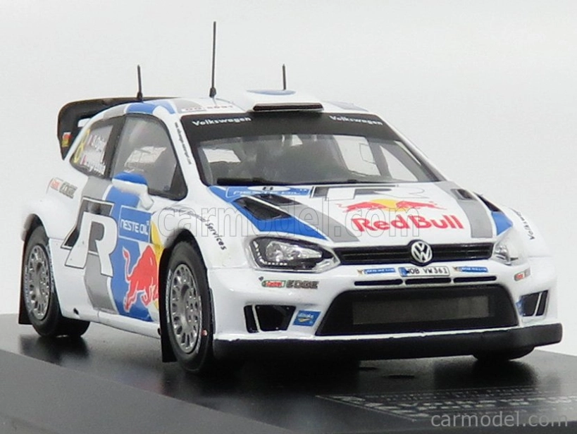 Ixo-models Volkswagen Polo R Wrc Team Volkswagen Motorsport N 8 Rally Finland 2013 S.ogier - J.ingrassia 1:43 Biela Modrá Šedá