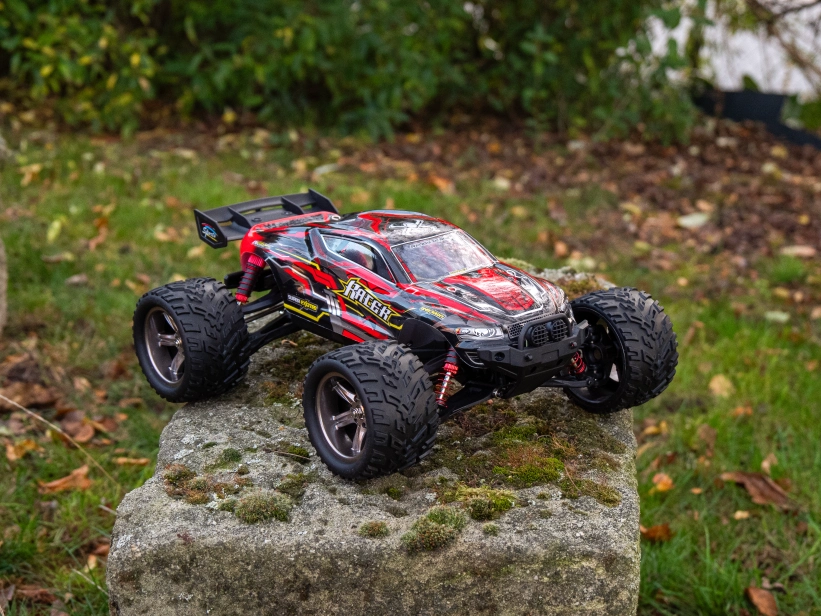 RC auto X9116 Challenger truggy inovovaná verze, červená