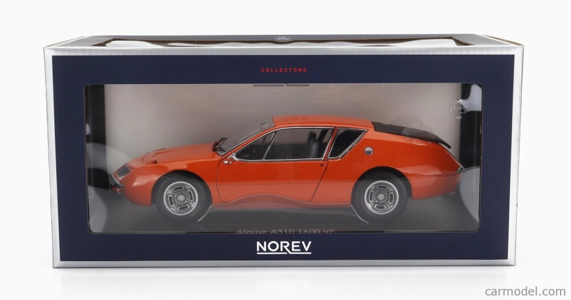 Norev Renault Alpine A310 1600 Vf Coupe 1974 1:18 Orange