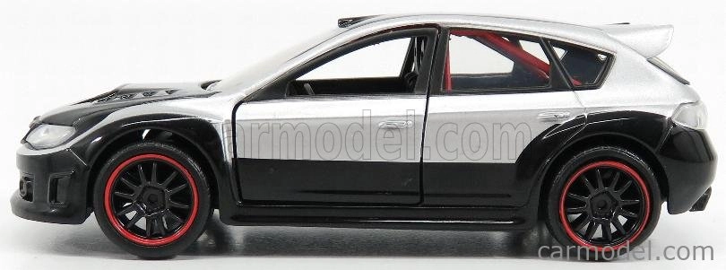 Jada Subaru Impreza Wrx Sti 2009 - Paul Walker - Brian O'conner - Fast & Furious Iv (2009) 1:32 Stříbrná Černá