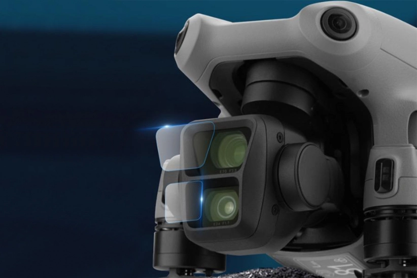 DJI MAVIC AIR 3 – sklenená ochrana objektívu (2 ks)