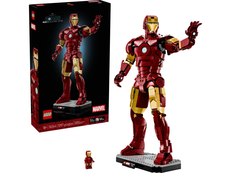LEGO Marvel - Iron Man Mark 3: zberateľská edícia