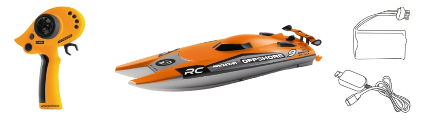 RC loď NINCOCEAN Offshore 2.4GHz RTR