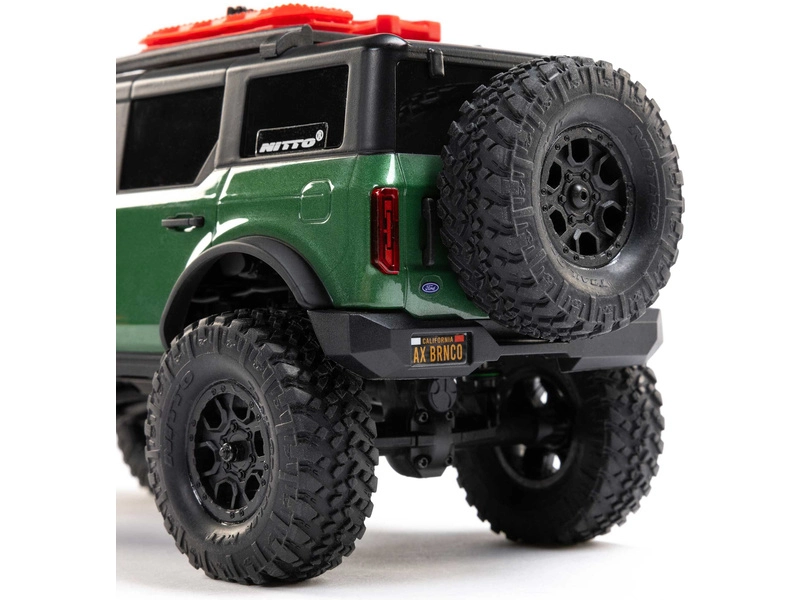 RC auto Axial SCX24 Ford Bronco 2021 1:24 4WD RTR, červená