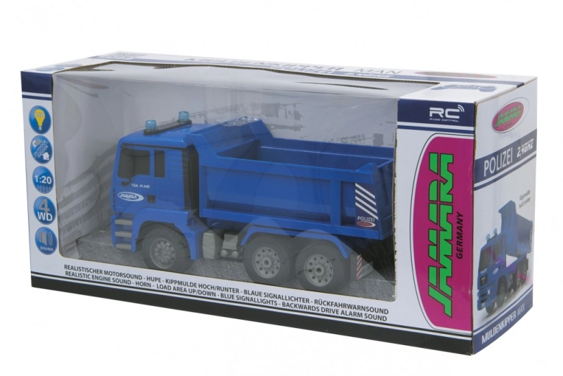 RC sklápač MAN Polizei