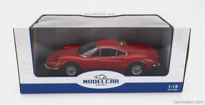 Mcg Ferrari Dino 246 Gt 1969 1:18 Red