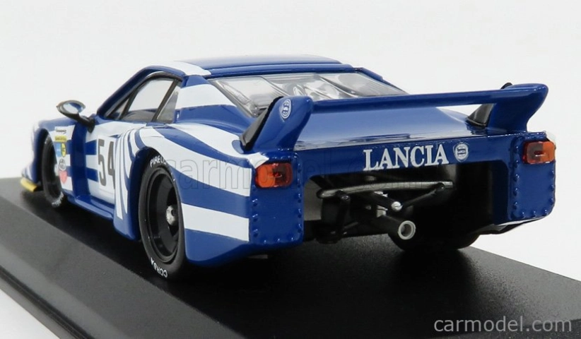 Best-model Lancia Beta Montecarlo N 54 6h Silverstone 1980 W.rohrl - M.alboreto 1:43 Modrá Bílá