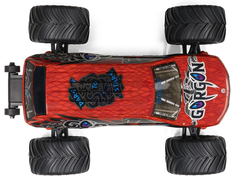 Arrma Gorgon Grom 1:16 4WD Smart RTR červená