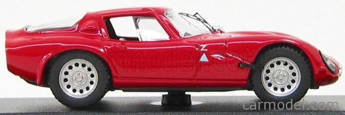 Best-model Alfa romeo Tz2 Prova 1964 1:43 Red