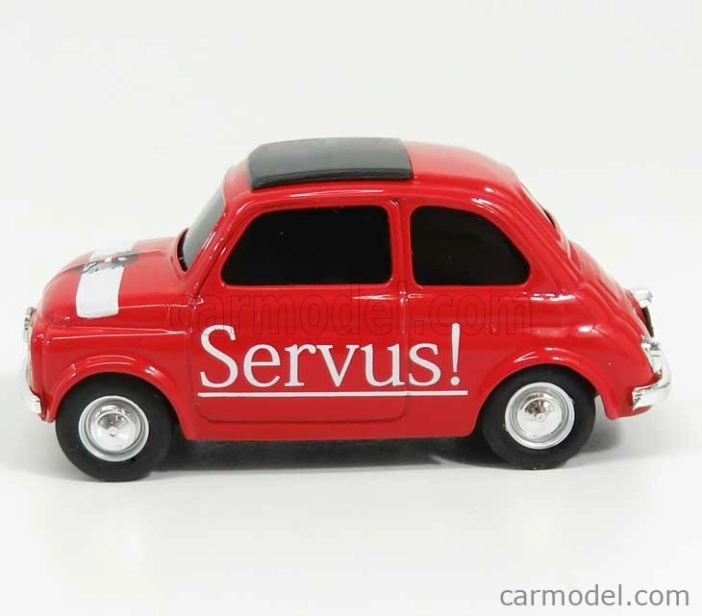 Brumm Fiat 500 Brums Austria Servus - Griab Di ! 2018 1:43 Červená