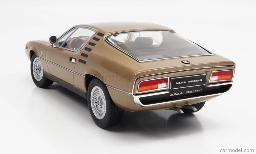 Alfa romeo Montreal Black Interior 1970 1:18 Brown Met