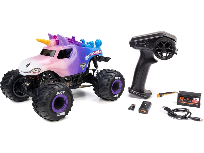 RC auto Losi Mini LMT 1:18 4WD RTR Grave Digger