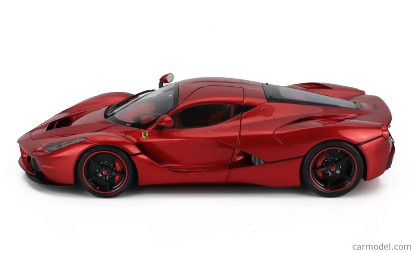 Bbr-models Ferrari Laferrari 2013 - Personal Car Lewis Hamilton 1:18 Red Met