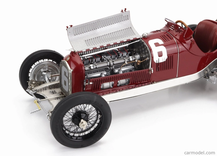 Cmc Alfa romeo F1 P3 N 6 Winner Monza Gp 1932 R.caracciola 1:18 Red