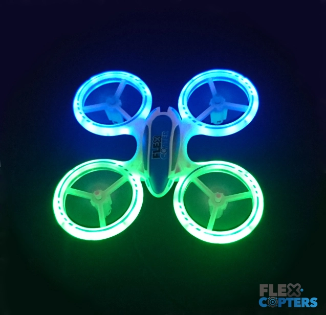 RC dron Flexcopter FX3, dvojfarebná