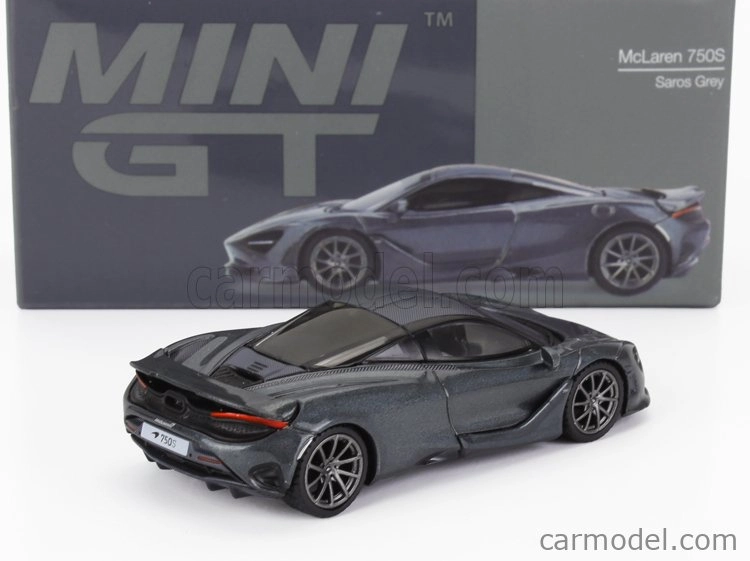 Mini-gt Mclaren 750s 2024 1:64 Tmavě Šedá