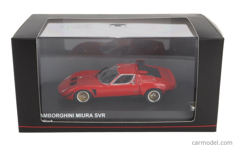 Kyosho Lamborghini Miura Svr 1970 1:43 Červená