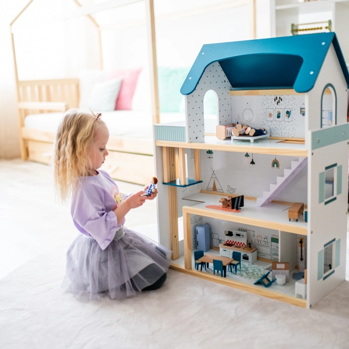 2Kids Toys Domček pre bábiky Barbora s príslušenstvom