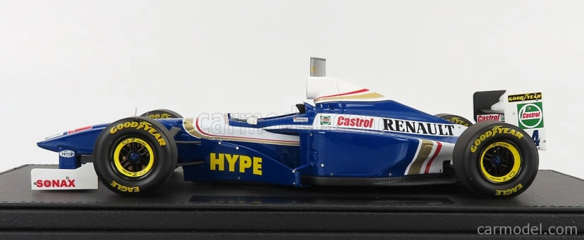 Gp-replicas Williams F1 Renault Fw19 N 4 Season 1997 H.h.frentzen - Con Vetrina - With Showcase 1:18 Modrá Bílá