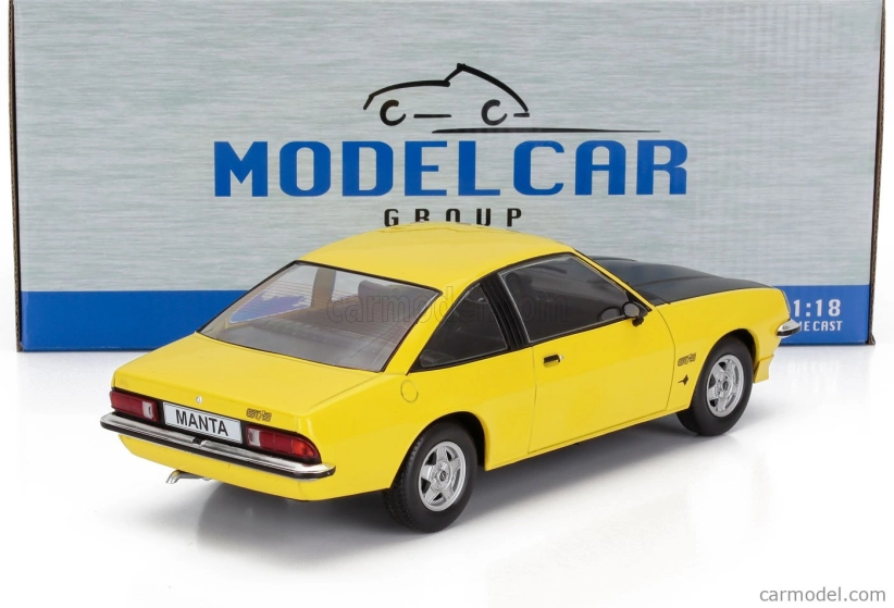 Mcg Opel Manta B Gt/e 1975 1:18 Žlutá Černá