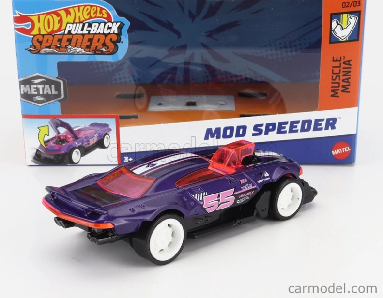 Mattel hot wheels Mitsubishi Set Assortment 12 Pieces Speeders Series 1:43 Různé