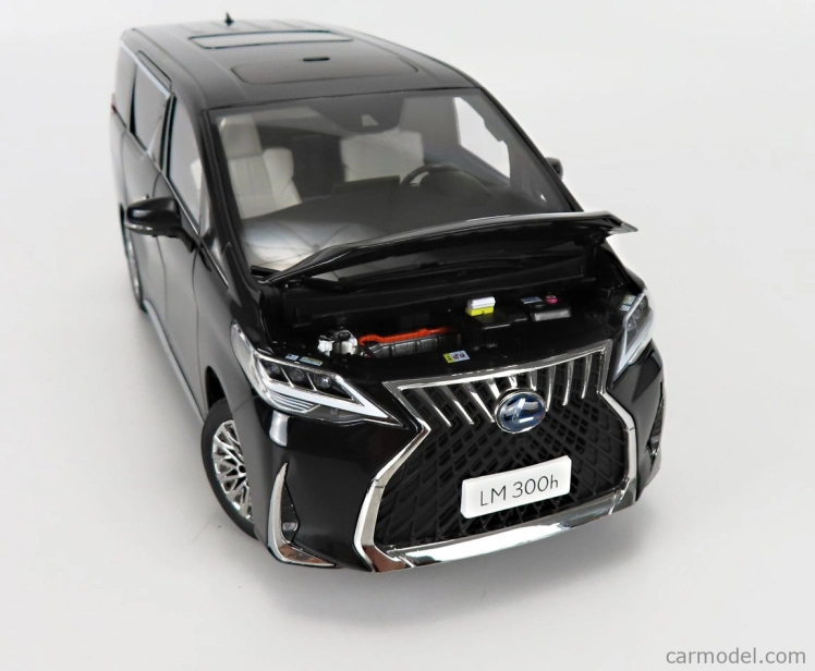 Nzg Lexus Lm300h Minivan 2020 1:18 Black