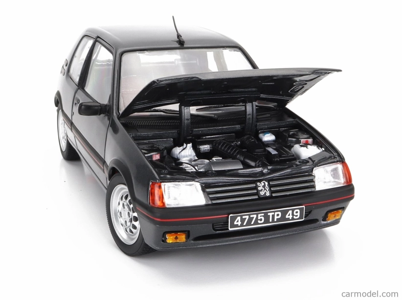 Norev Peugeot 205 1.6 Gti 1988 1:18 Graphite Grey
