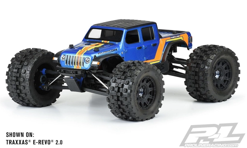 Karoserie čirá JEEP GLADIATOR RUBICON pro Slash 2 a 4wd