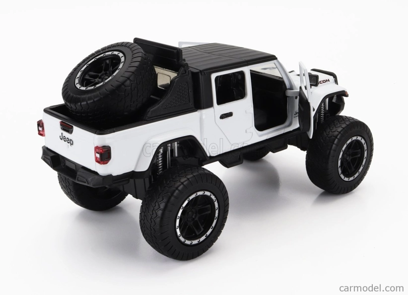 Motor-max Jeep Gladiator Pick-up Rubicon 2021 1:27 Bílá