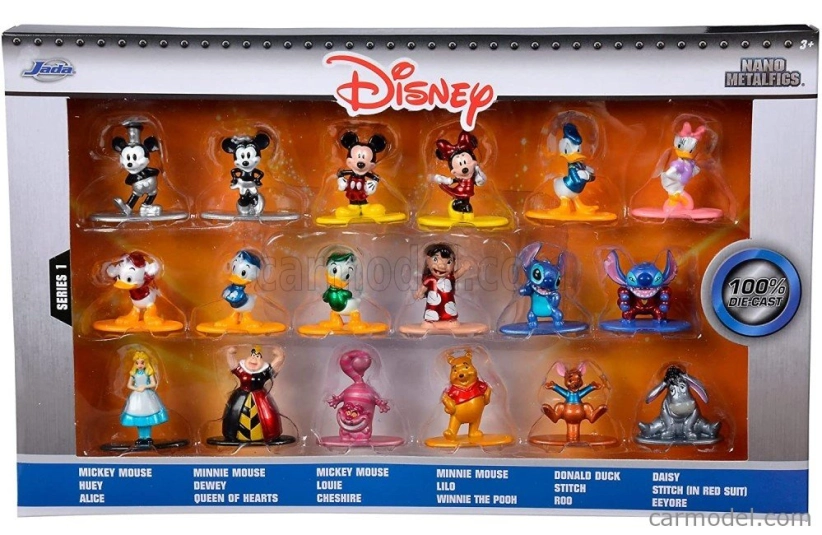 Jada Walt disney Set 18x Disney Figures 1:32 Různé