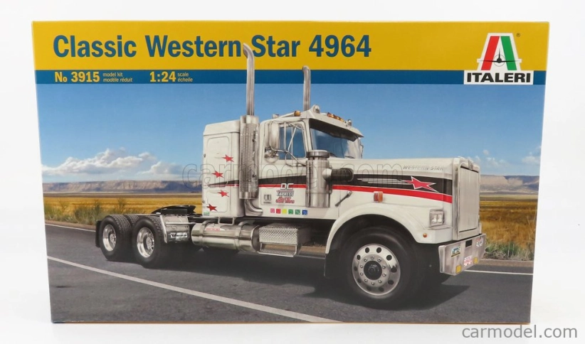 Italeri Western star 4964 Tractor Truck 3-assi 1970 1:24 /