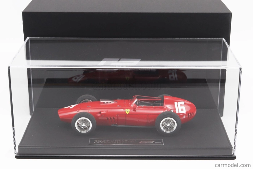 Gp-repliky Ferrari F1 246 Scuderia Ferrari N 16 3. Monza Gp Taliansko 1960 Willy Mairesse 1:18 Červená