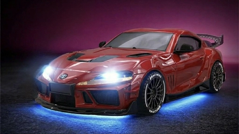Toyota Supra Drift/Race 1:43 4WD RTR red