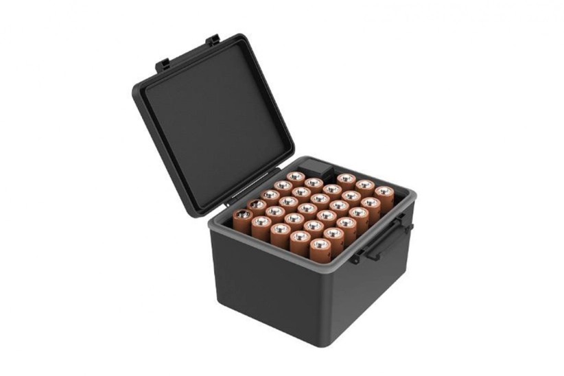 Box na batérie AA s detektorom elektrického prúdu (28*AA)