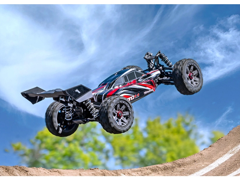 RC auto Traxxas Jato 1:8 4WD BL-2S RTR, černá