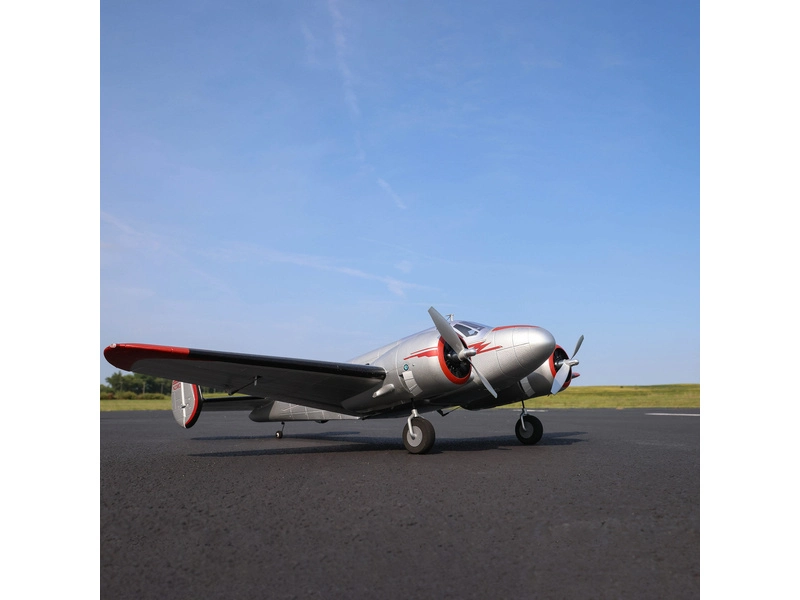 RC letadlo E-flite Beechcraft D18 1.5m BNF Basic