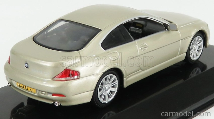 Edícia BMW radu 6 645i Coupe 2004 - Con Vetrina - S vitrínou 1:43 Gold