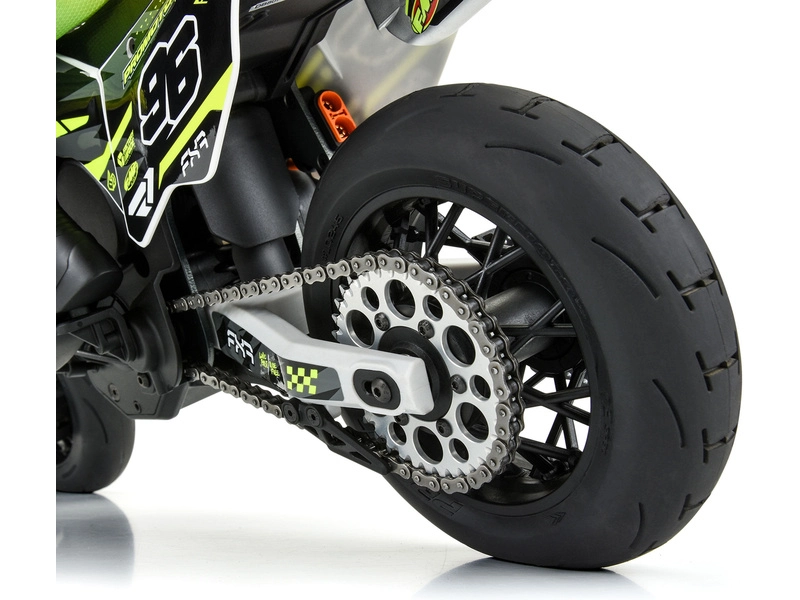 Motocykel Pro-Line so zadnou časťou 1:4 Supermoto 2.0 S3, čierny disk: PM-MX/SM