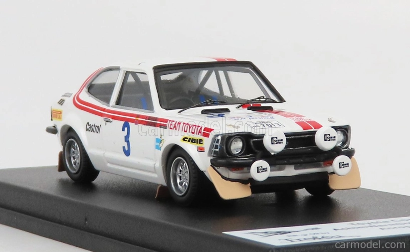Trofeu Toyota Corolla Levin (nočná verzia) N 3 Rally Acropolis 1975 A.warmbold - J.davenport 1:43 Biela červená