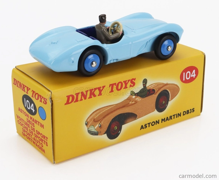 Edicola Aston martin Db3s Spider 1954 1:43 Světle Modrá
