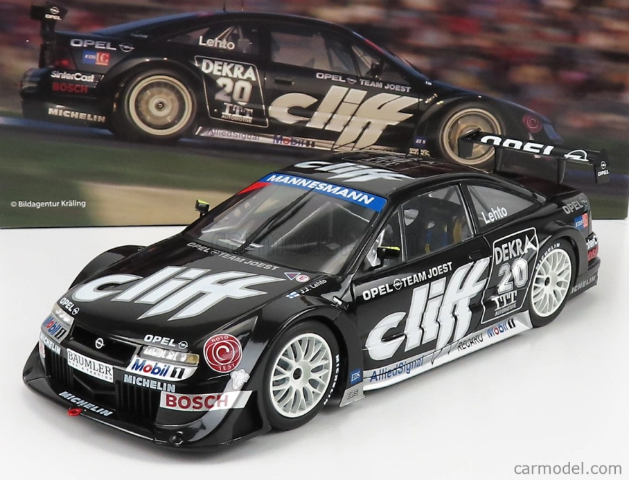 Werk83 Opel Calibra V6 Cliff Team Joest N 20 Dtm Itc 1995 J.j.lehto 1:18 Black