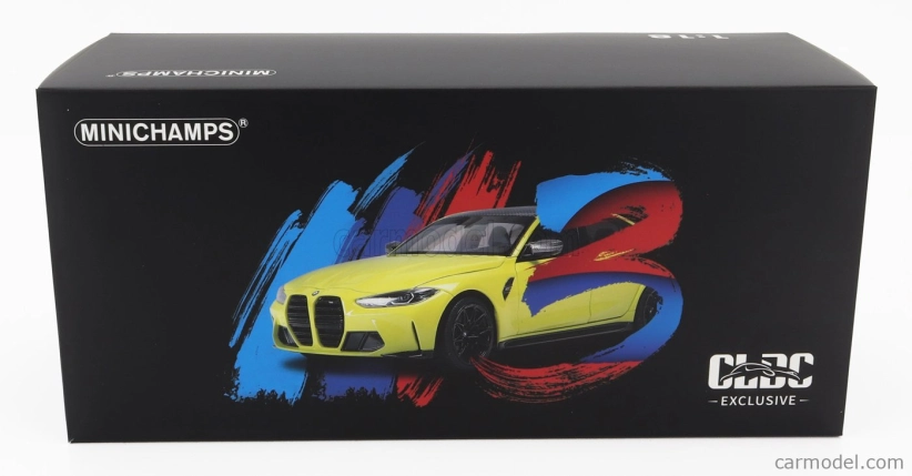 Minichamps BMW radu 3 M3 (g80) 2020 1:18 Yellow Met