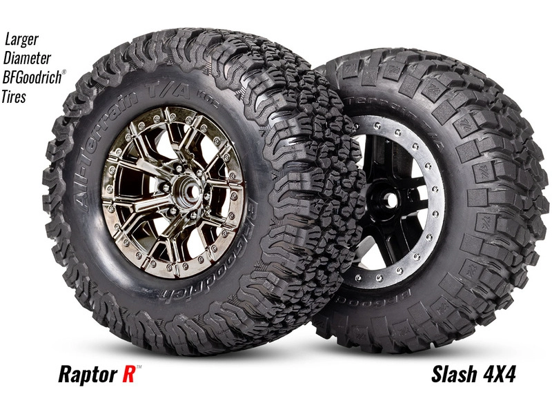 RC auto Traxxas Ford Raptor R 4X4 1:8 Ultimate RTR Fox2