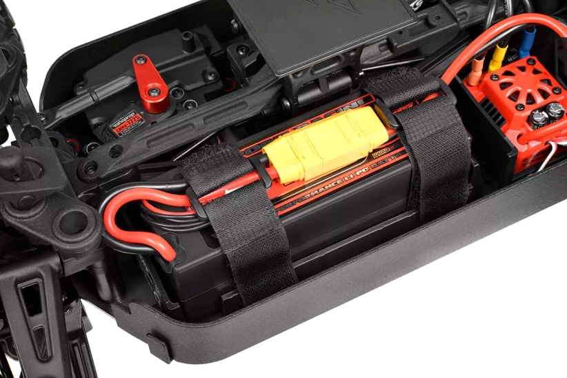 RC auto KAGAMA-4 Monster Truck 4WD 3-4S RTR, modrá