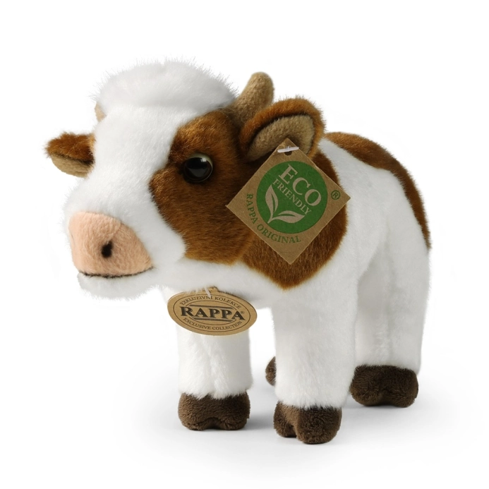 Rappa Plyšová krava 23 cm ECO-FRIENDLY