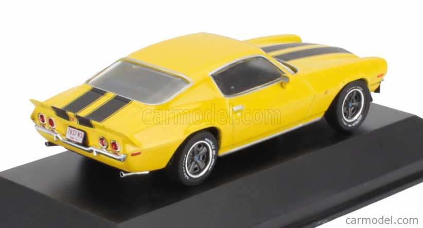 Edicola Chevrolet Camaro Z/28 Coupe 1970 - Con Vetrina - S vitrínou 1:43 Žltá čierna