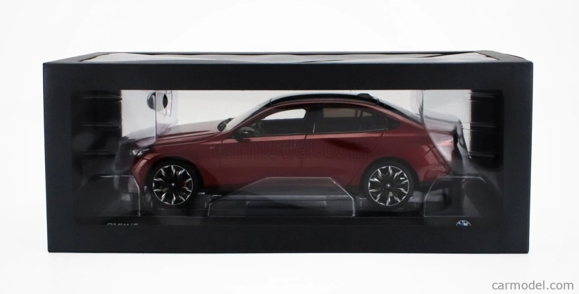 Minichamps BMW 5-series I5 M50 (g60) 2023 1:18 Rosso Fuoco - Červený Met